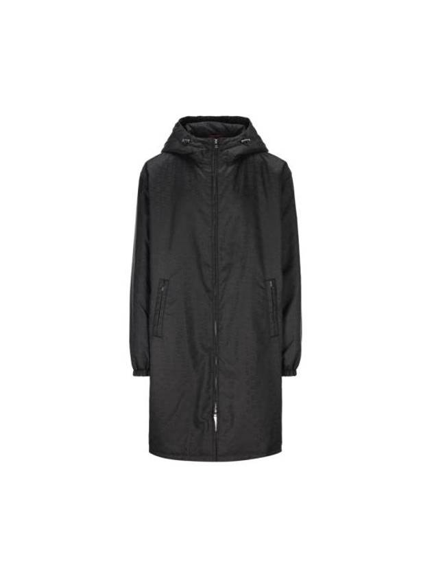 GG Pattern Parka Black - GUCCI - BALAAN 1