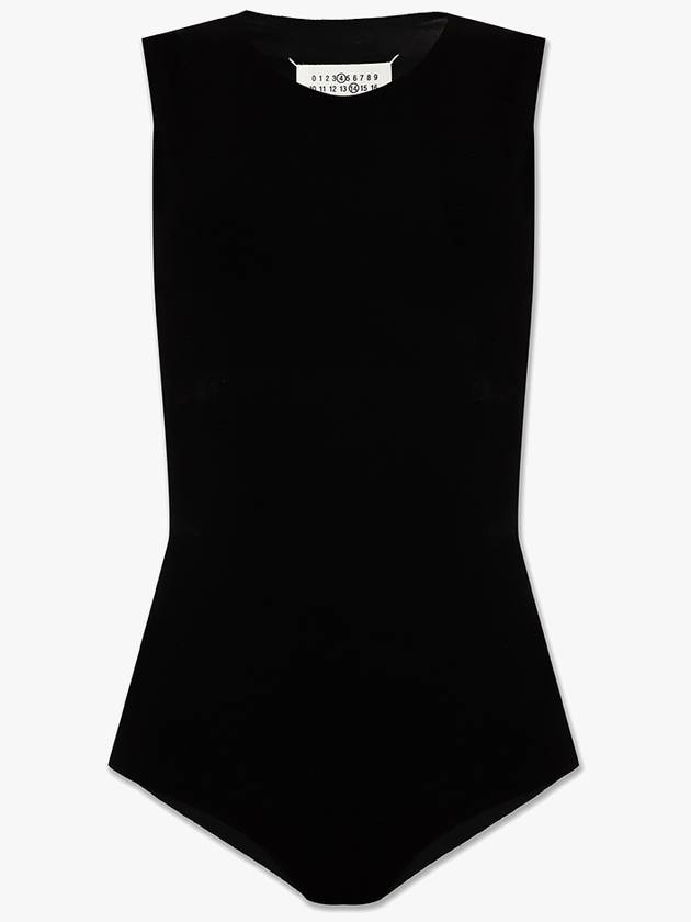 bodysuit t-shirt SI0NA0001S23976900 BLACK - MAISON MARGIELA - BALAAN 2