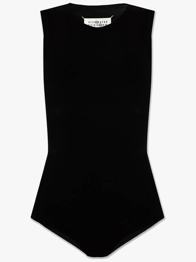 bodysuit t-shirt SI0NA0001S23976900 BLACK - MAISON MARGIELA - BALAAN 2