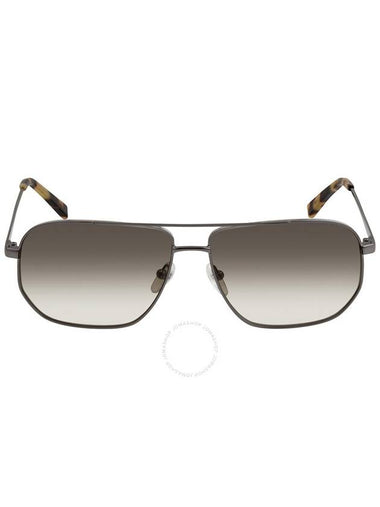 MCM Grey Rectangular Men's Sunglasses MCM141S 069 61 - MCM - BALAAN 1