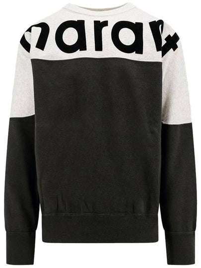 Howley Logo Crew Neck Sweatshirt Faded Black - ISABEL MARANT - BALAAN 2