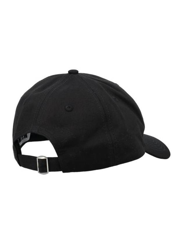 Embroidered Logo Ball Cap Black - MSGM - BALAAN 3