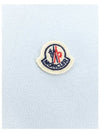 Logo Patch Short Sleeve Polo Optical White - MONCLER - BALAAN 4