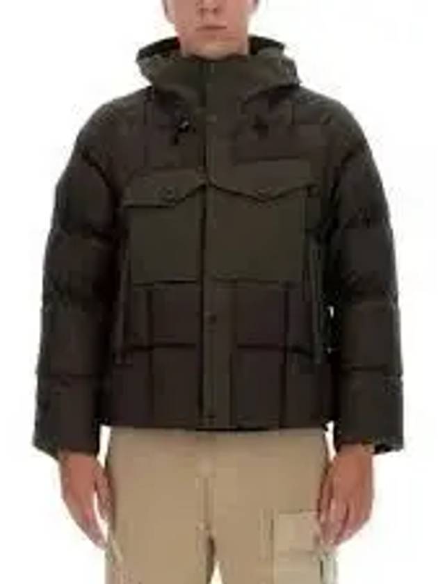 Tanker Combo Down Jacket Green - TEN C - BALAAN 2