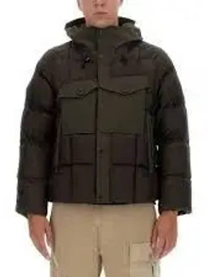 Tanker Combo Down Jacket Green - TEN C - BALAAN 2