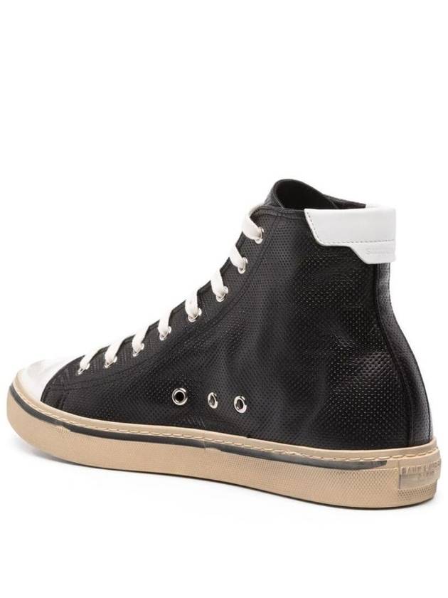 Malibu High Top Sneakers 757320 AACLQ 1090 B0110933771 - SAINT LAURENT - BALAAN 4