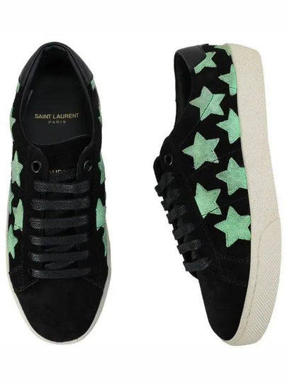 Classic Star Low Top Sneakers Green Black - SAINT LAURENT - BALAAN 2