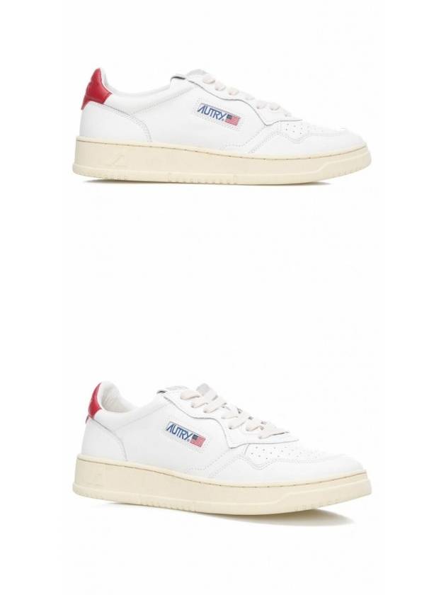 Medalist Red Tab Low Top Sneakers White - AUTRY - BALAAN 5