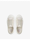 Domino FF Fabric Low Top Sneakers White - FENDI - BALAAN 5