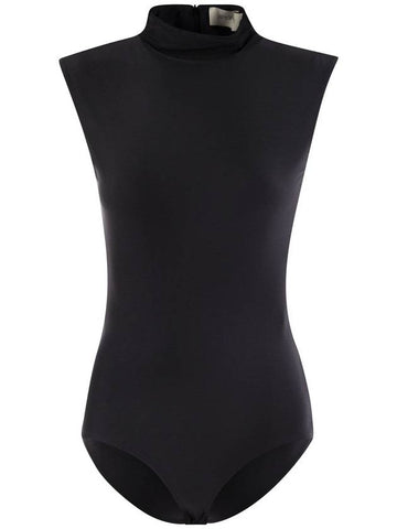 CRISTIN - Shiny lycra bodysuit - MAX MARA SPORTMAX - BALAAN 1