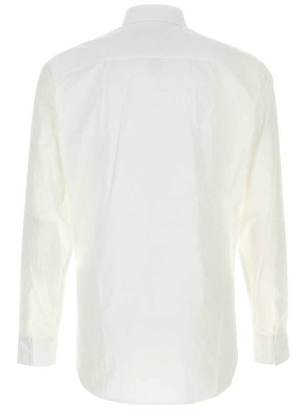 mini logo long sleeve shirt white - DSQUARED2 - BALAAN 3