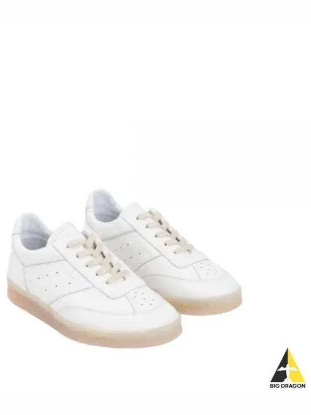 Calfskin Low Top Sneakers White - MAISON MARGIELA - BALAAN 2