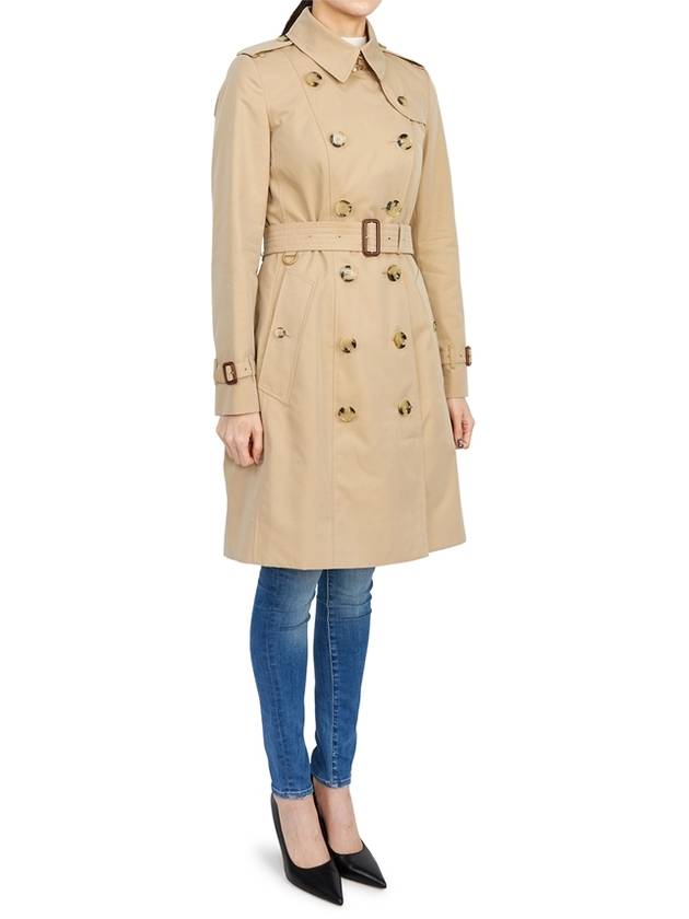 The Mid Length Chelsea Heritage Trench Coat Honey - BURBERRY - BALAAN 8