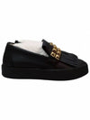 RW70056 002 Women s Studded Slip Ons Black Giuseppe Zanotti - GIUSEPPE ZANOTTI - BALAAN 1