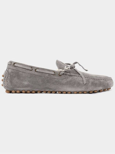 Suede Driving Shoes Grey - BRUNELLO CUCINELLI - BALAAN 1