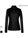 Women s quilted padded patch hybrid windproof t shirt HC4WTS005 - HOLIC&PLAY - BALAAN 3