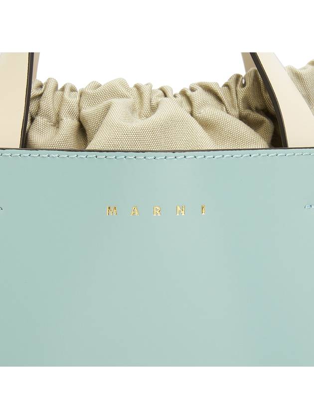 Museo Small Tote Bag Blue - MARNI - BALAAN 11