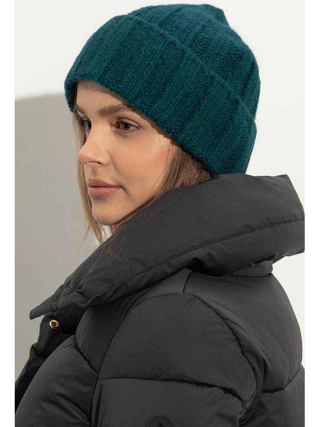 Hanro Wool Hat, Women's, Blue - HANRO - BALAAN 2