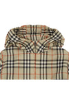 Kids Vintage Check Hooded Jacket Archive Beige - BURBERRY - BALAAN 5