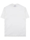 Embroidered Logo Short Sleeve T-Shirt White - EMPORIO ARMANI - BALAAN 3