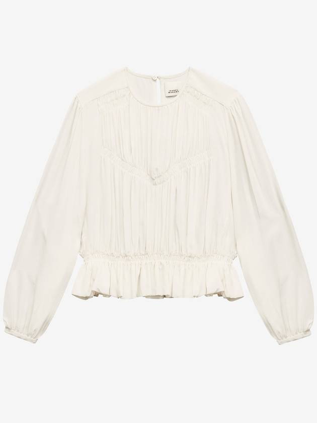 Gelina Blouse Ecru - ISABEL MARANT - BALAAN 2