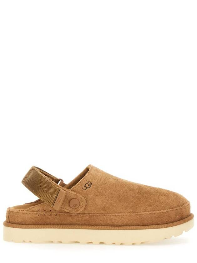 Women's Golden Star Suede Clog Mule Chestnut - UGG - BALAAN 6