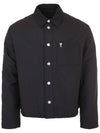 De Coeur Padded Shirt Jacket Black - AMI - BALAAN 2