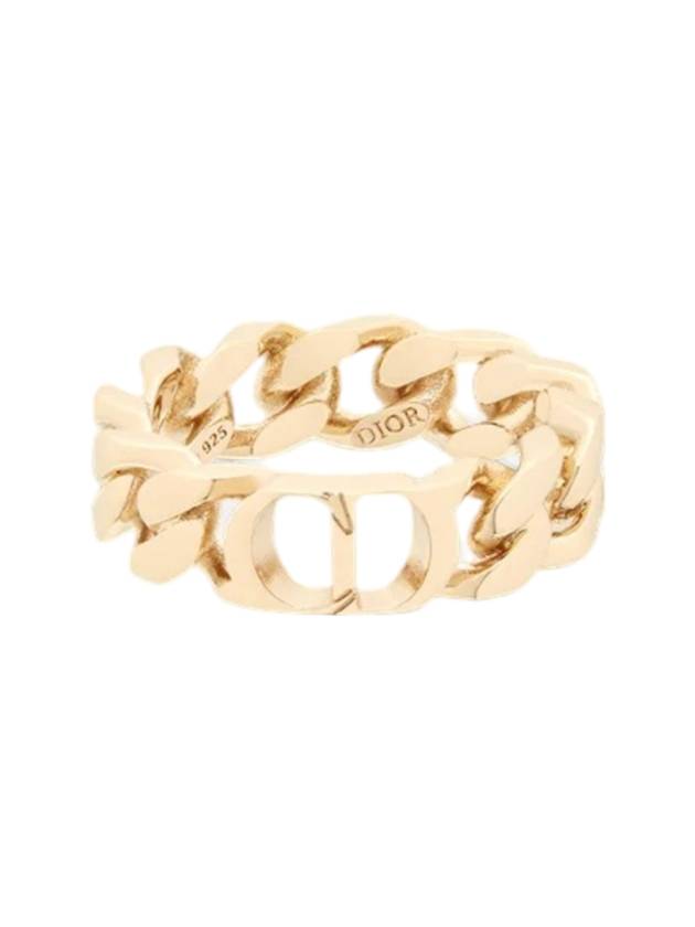 CD Icon Chain Link Ring Gold - DIOR - BALAAN 1