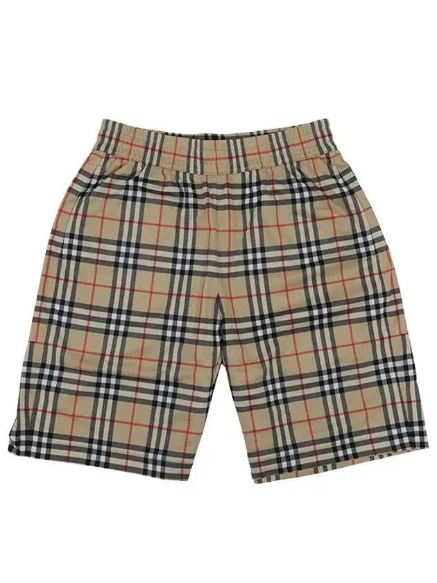 Vintage Check Technical Twill Shorts Beige - BURBERRY - BALAAN 2