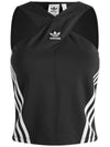 Adilenium 2 Crossover Neckline Sleeveless Black - ADIDAS - BALAAN 1