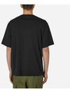 Logo Patch Cotton Short Sleeve T-Shirt Black - ACNE STUDIOS - BALAAN 5