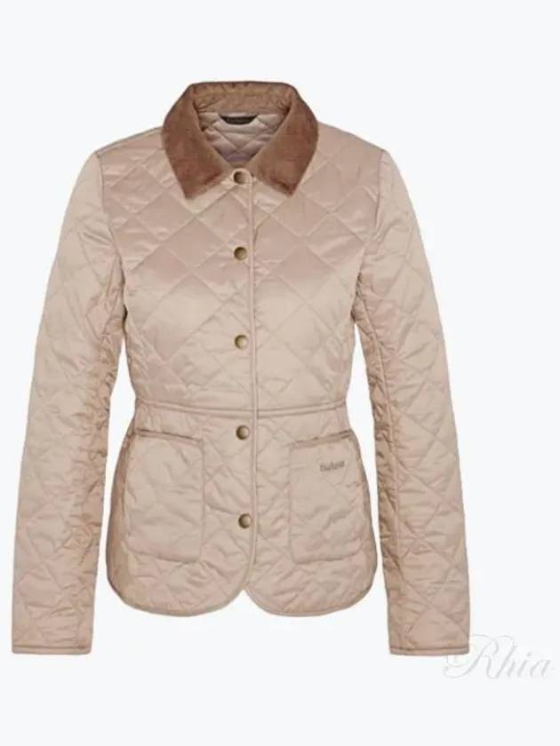 Deveron Quilting Jacket Beige - BARBOUR - BALAAN 2