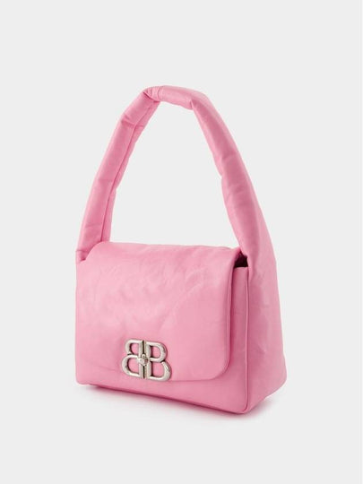 Monaco Sling S Shoulder Bag - Balenciaga - Leather - Pink - BALENCIAGA - BALAAN 2