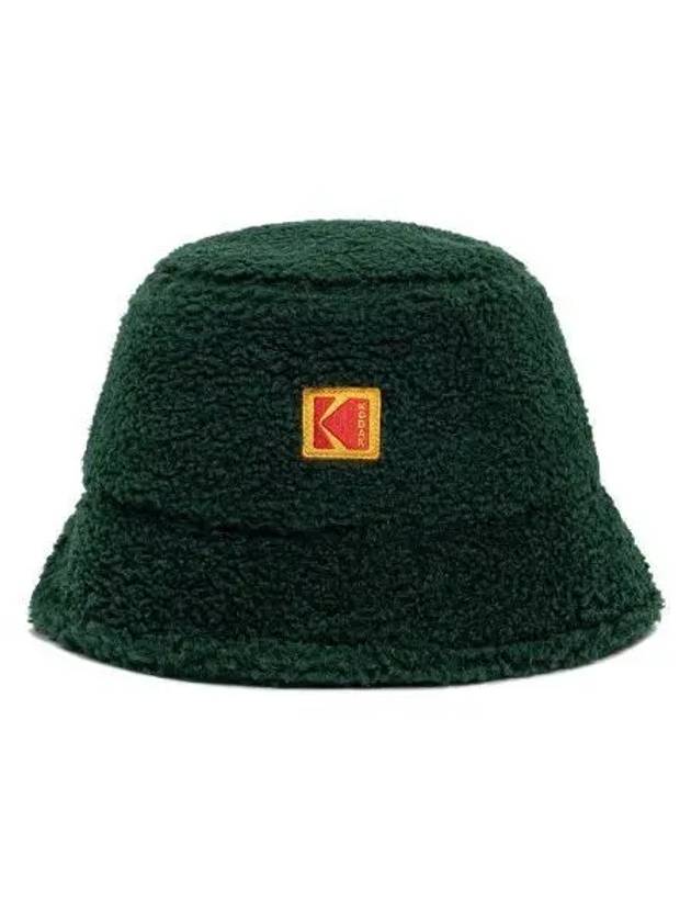 KODAK Signature Fleece Bucket Hat GREEN - KODO - BALAAN 1