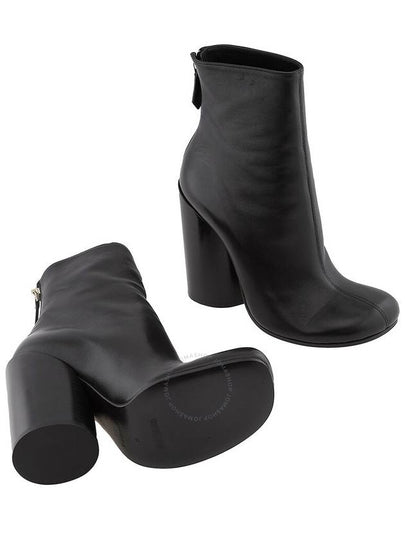 Burberry Ladies Black Anita Block-Heel Ankle Boots, Brand Size 37 ( US Size 7 ) - BURBERRY - BALAAN 2