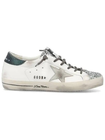 Superstar Glitter Low Top Sneakers White - GOLDEN GOOSE - BALAAN 2