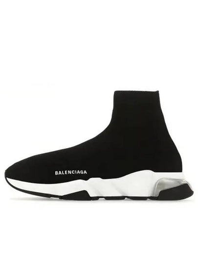 Speed Trainer Clear Sole High Top Sneakers Black - BALENCIAGA - BALAAN 2