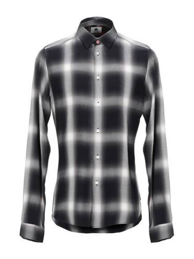 PS Gray & Black Check Shirt - PAUL SMITH - BALAAN 4