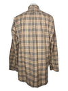 Beige tartan check men s shirt 105 - BURBERRY - BALAAN 2