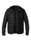 Logo Down Puffer Padding Jacket Black - HUGO BOSS - BALAAN 2