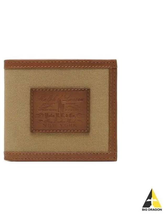 canvas wallet beige - POLO RALPH LAUREN - BALAAN 1