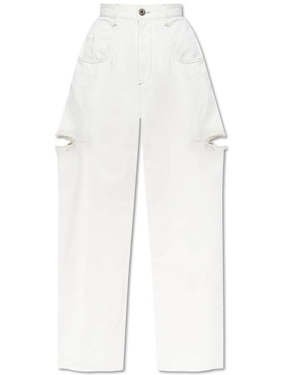 Distressed Denim Jeans White - MAISON MARGIELA - BALAAN 2