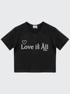 Love Is All T SHIRTS IN BLACK - MYDEEPBLUEMEMORIES - BALAAN 1