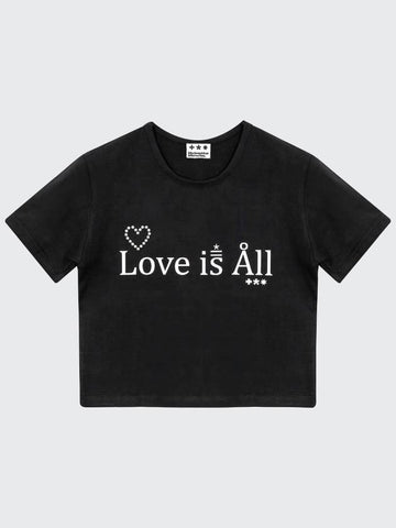 Love Is All T SHIRTS IN BLACK - MYDEEPBLUEMEMORIES - BALAAN 1