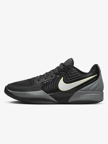 JA 2 EP Basketball Shoes Black Light Smoke Gray Lemon Twist Phantom FD7327 001 735782 - NIKE - BALAAN 1