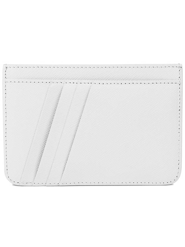 Binder Logo Pocket Card Case - OFF WHITE - BALAAN 3