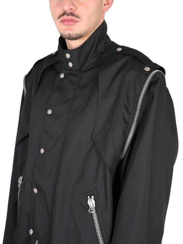 Metamorfosi Multi Zip-Up Jacket Black - GUCCI - BALAAN 5