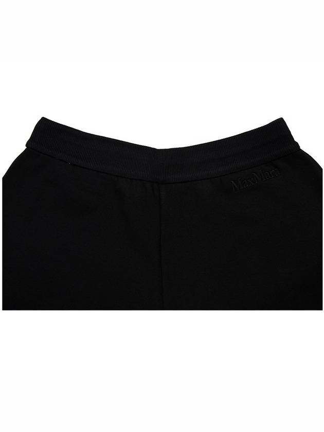 Damiana Straight Pants Black - MAX MARA - BALAAN 6