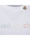 Kids Short Sleeve T Shirt White 8C00019 83907 002 12Y 14Y - MONCLER - BALAAN 4