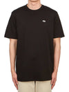 T Just Doval PJ Oval D Patch Short Sleeve T Shirt Black - DIESEL - BALAAN 4